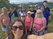 Members of the Wyevale team took part in a 12 mile walk